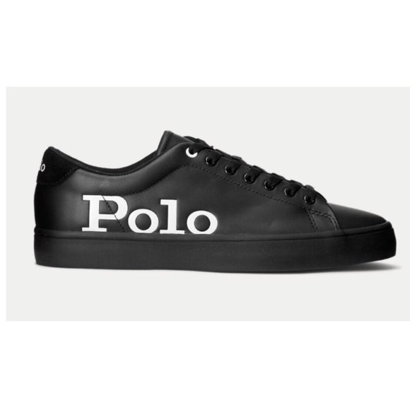 Polo Ralph Lauren Longwood Logo Leather Sneaker Men's Shoes - Picture 2 of 9